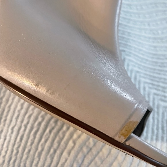 Cole Haan peep toe booties. - Picture 7 of 7